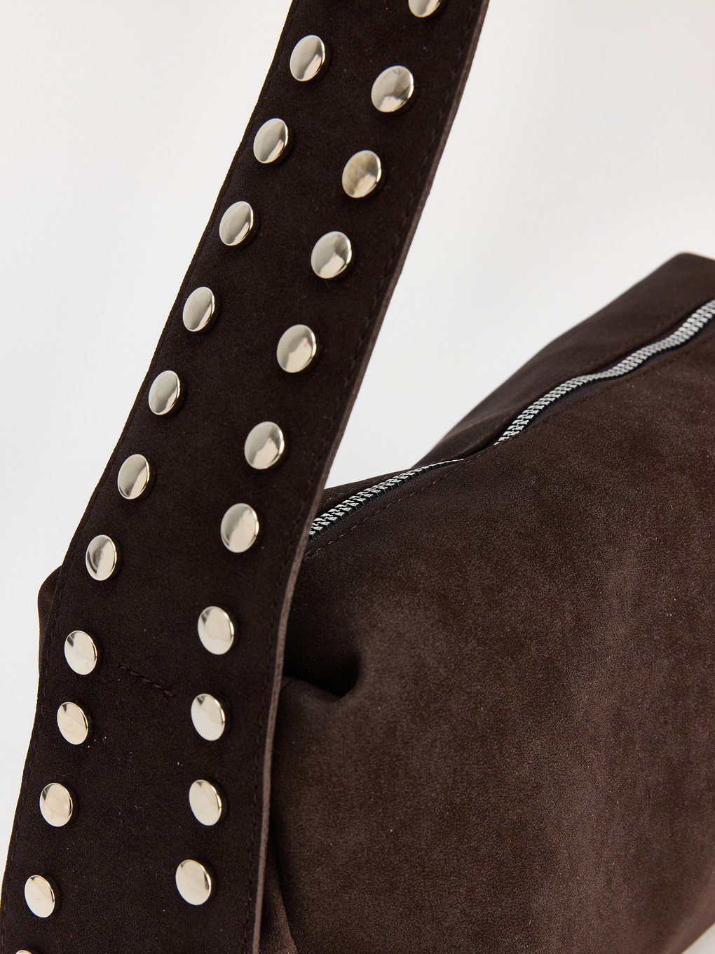 Suede-looking Women's Shoulder Bag-2