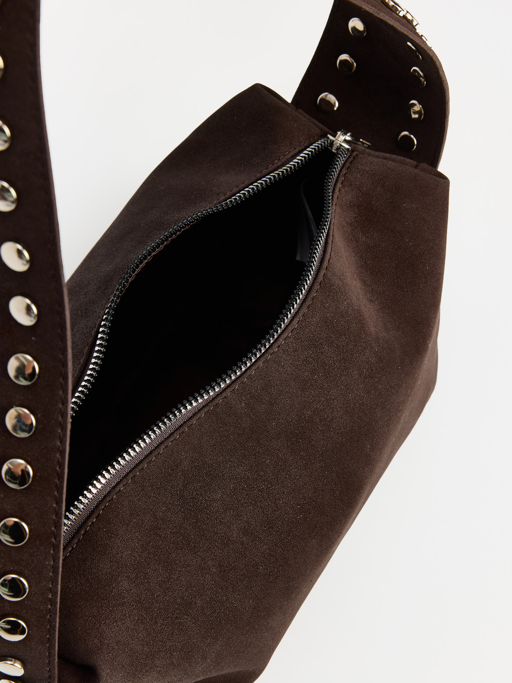 Suede-looking Women's Shoulder Bag-3