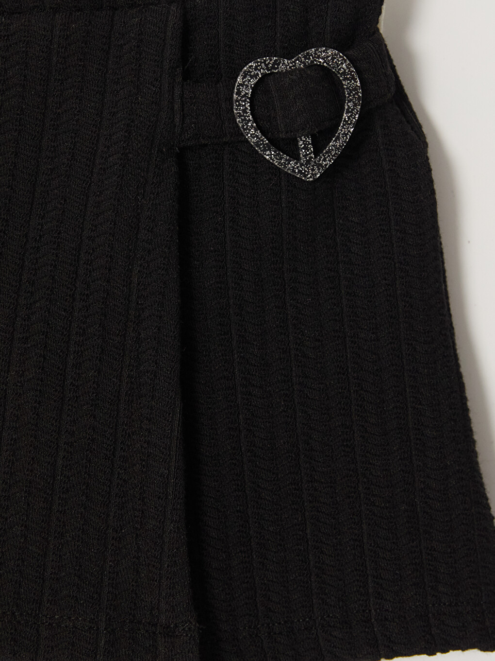 Girl Black Skort-2