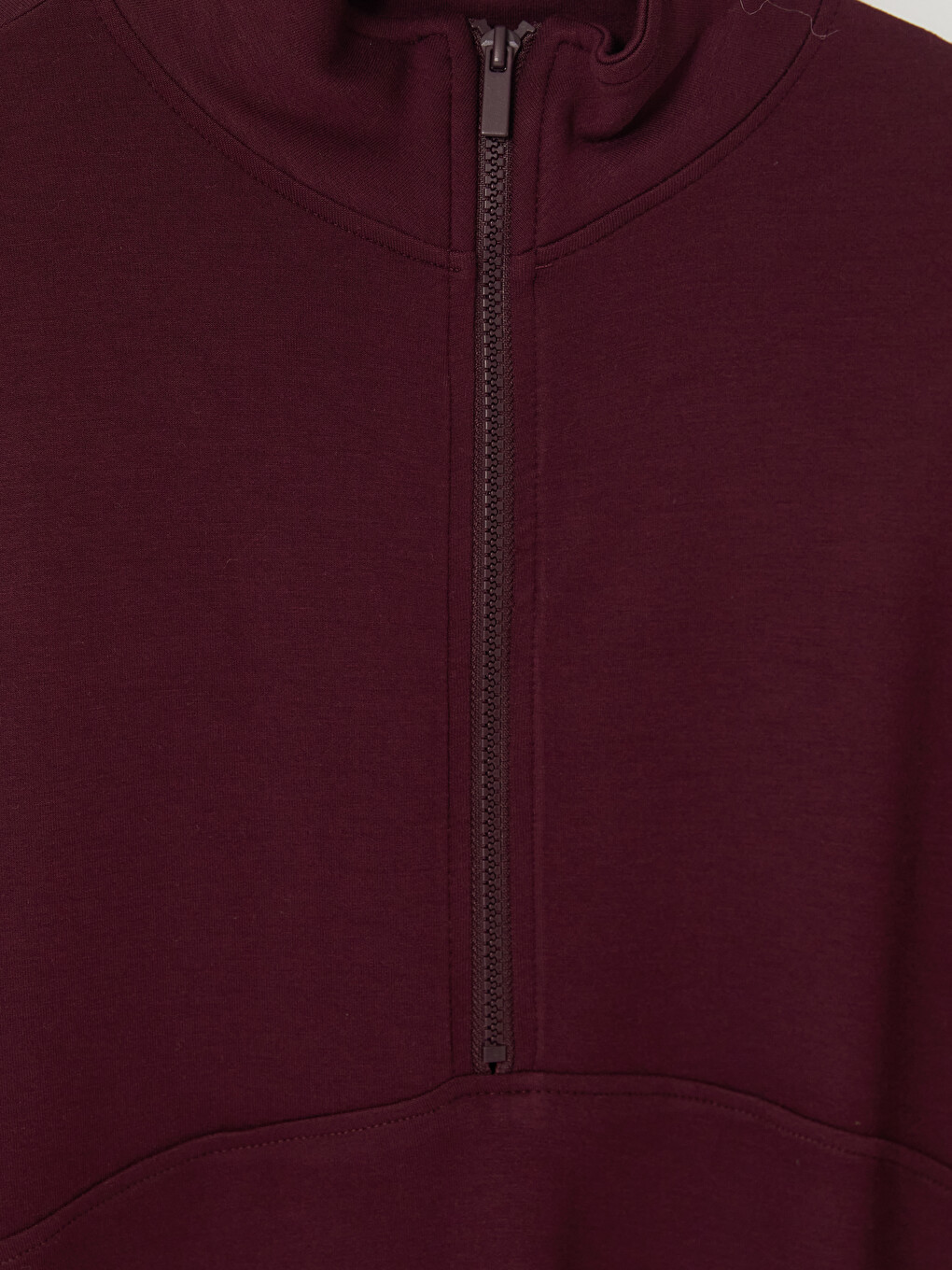 Woman Plum Sweatshirt Tunic-2