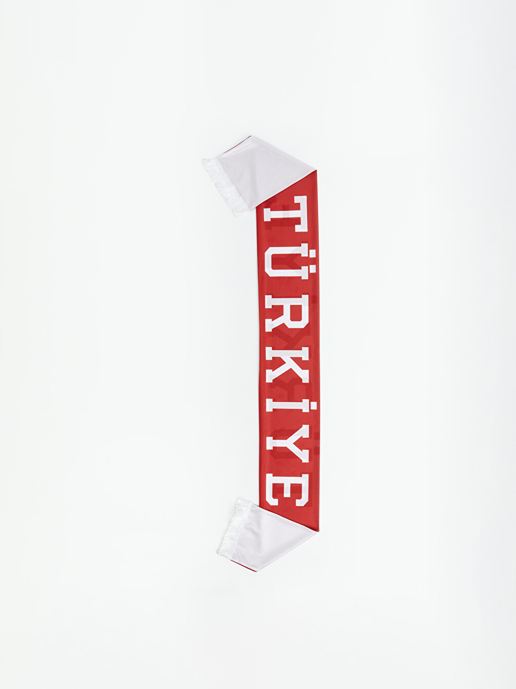 Kırmızı Türkiye Baskılı Kadın Atkı-3
