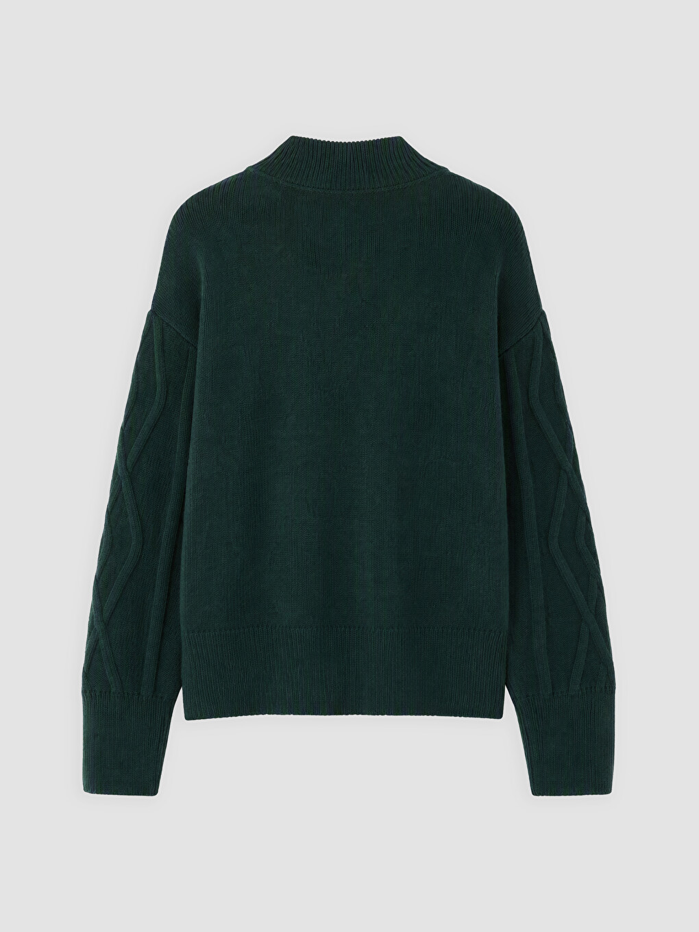 Argyle Patterned Oversize Women's Knitwear Sweater-1