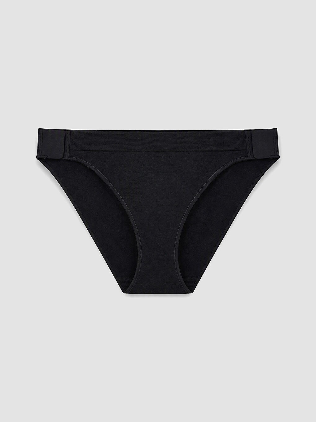 Siyah Kolay Giyilebilir Bikini Külot