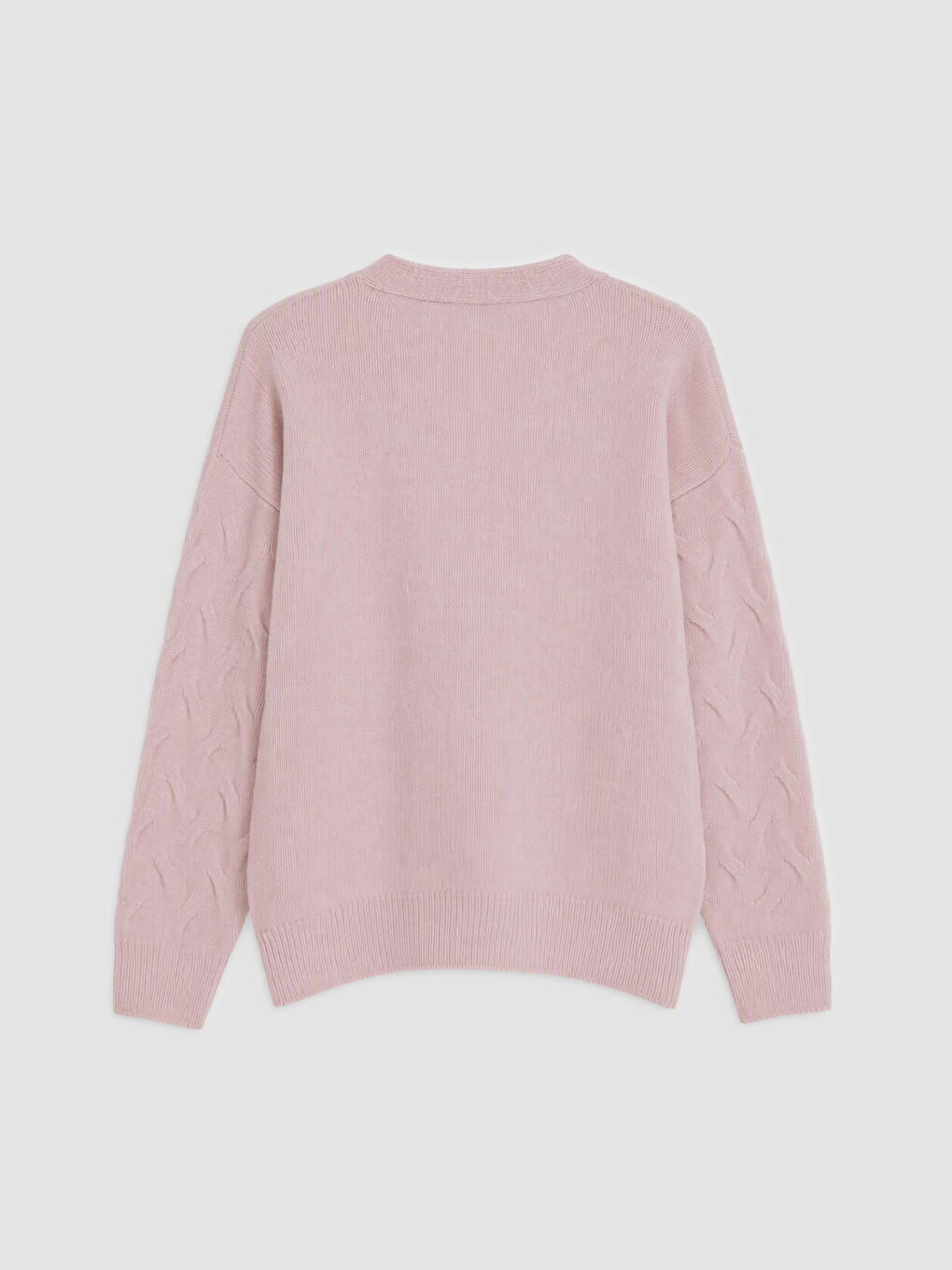 Woman Pink Cardigan-5