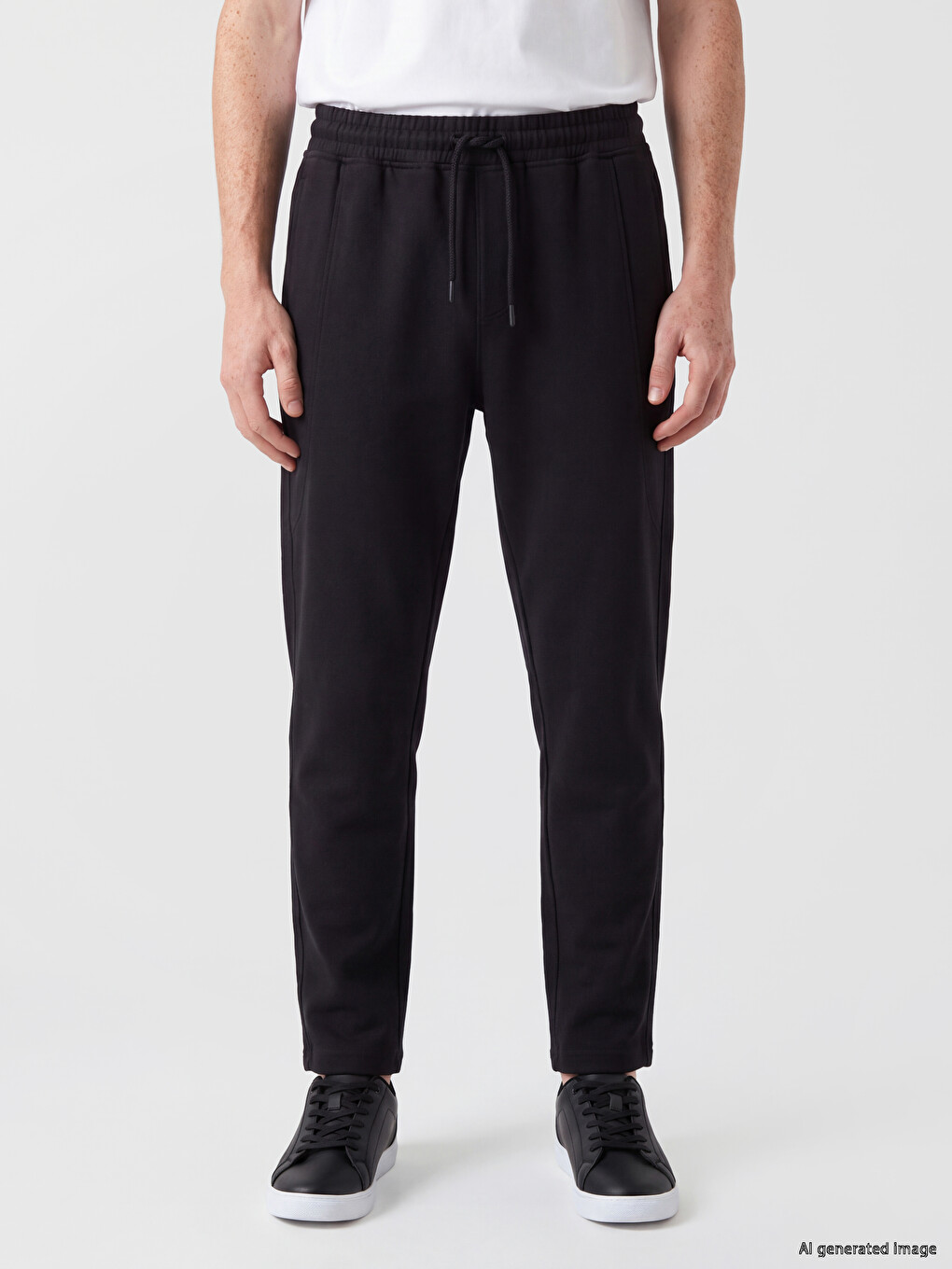 Muškarac Crna Pantalone-1