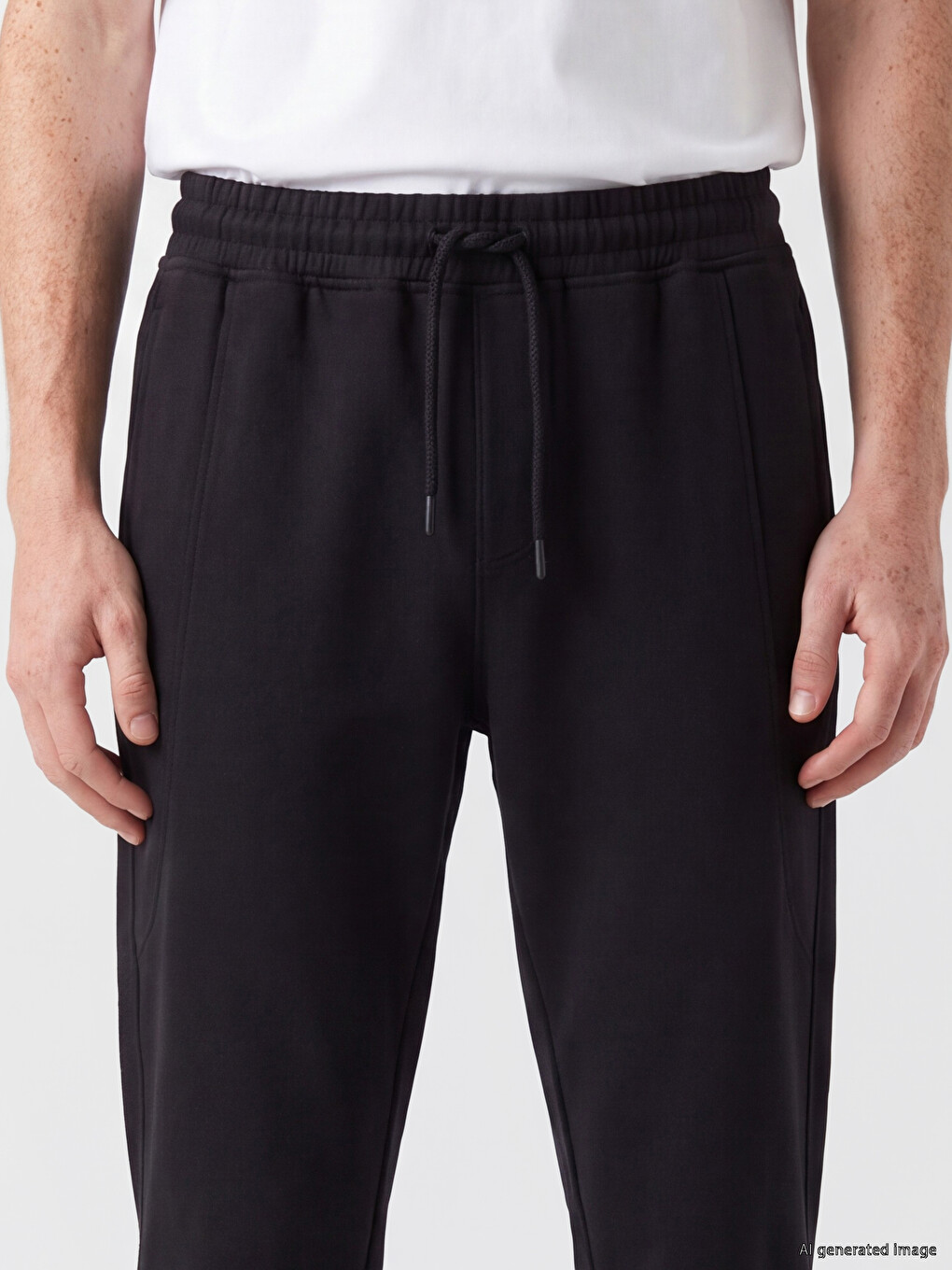 Muškarac Crna Pantalone-2