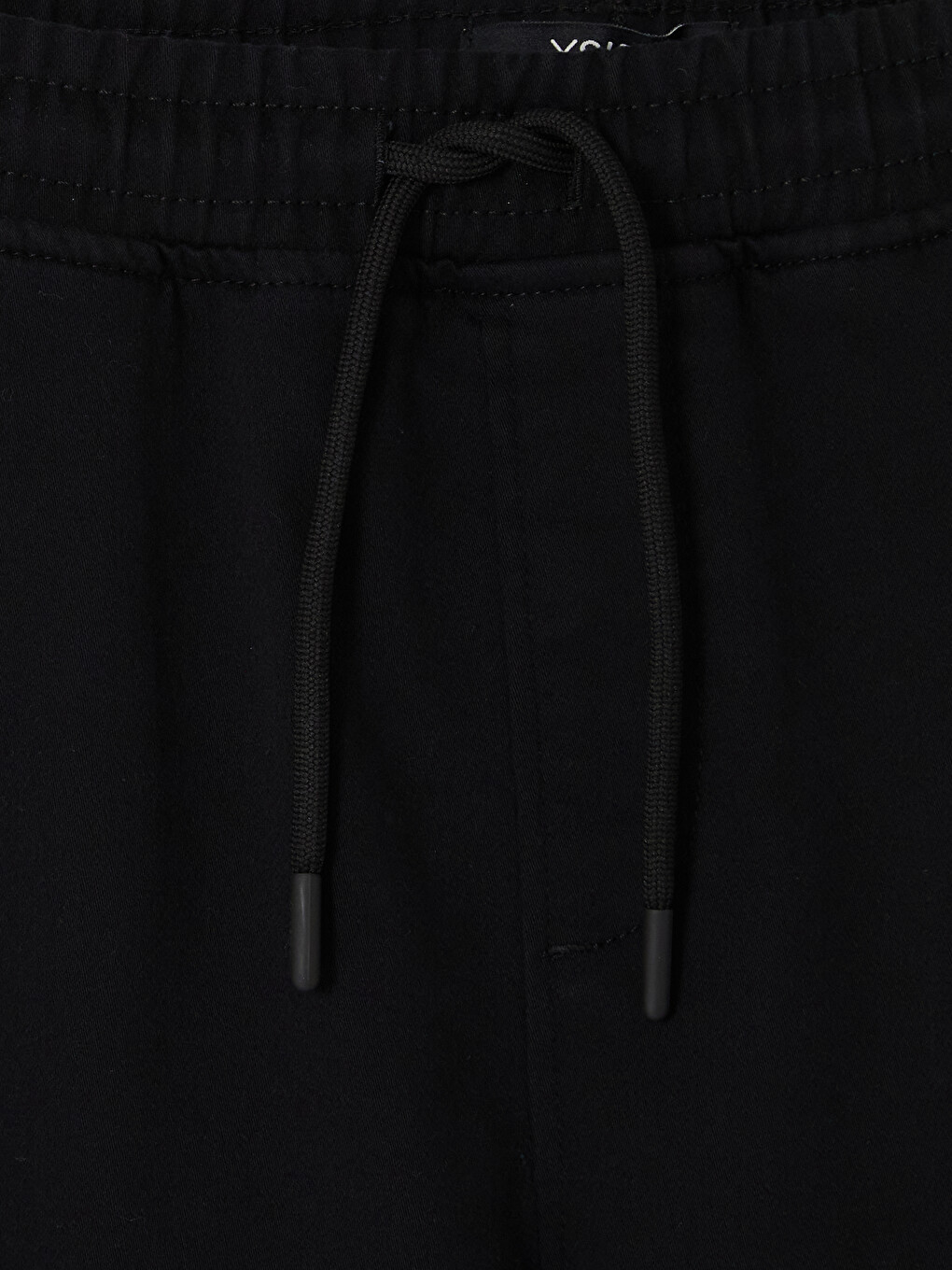 Siyah Slim Fit Erkek Jogger Pantolon-1