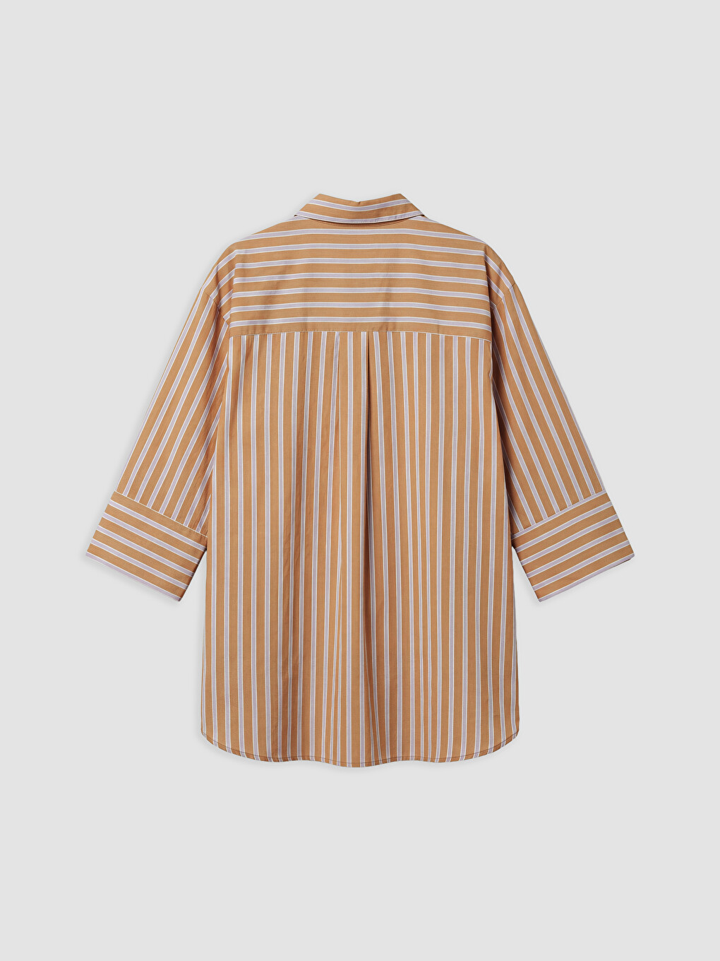 Striped Oversize Women's Shirt-1