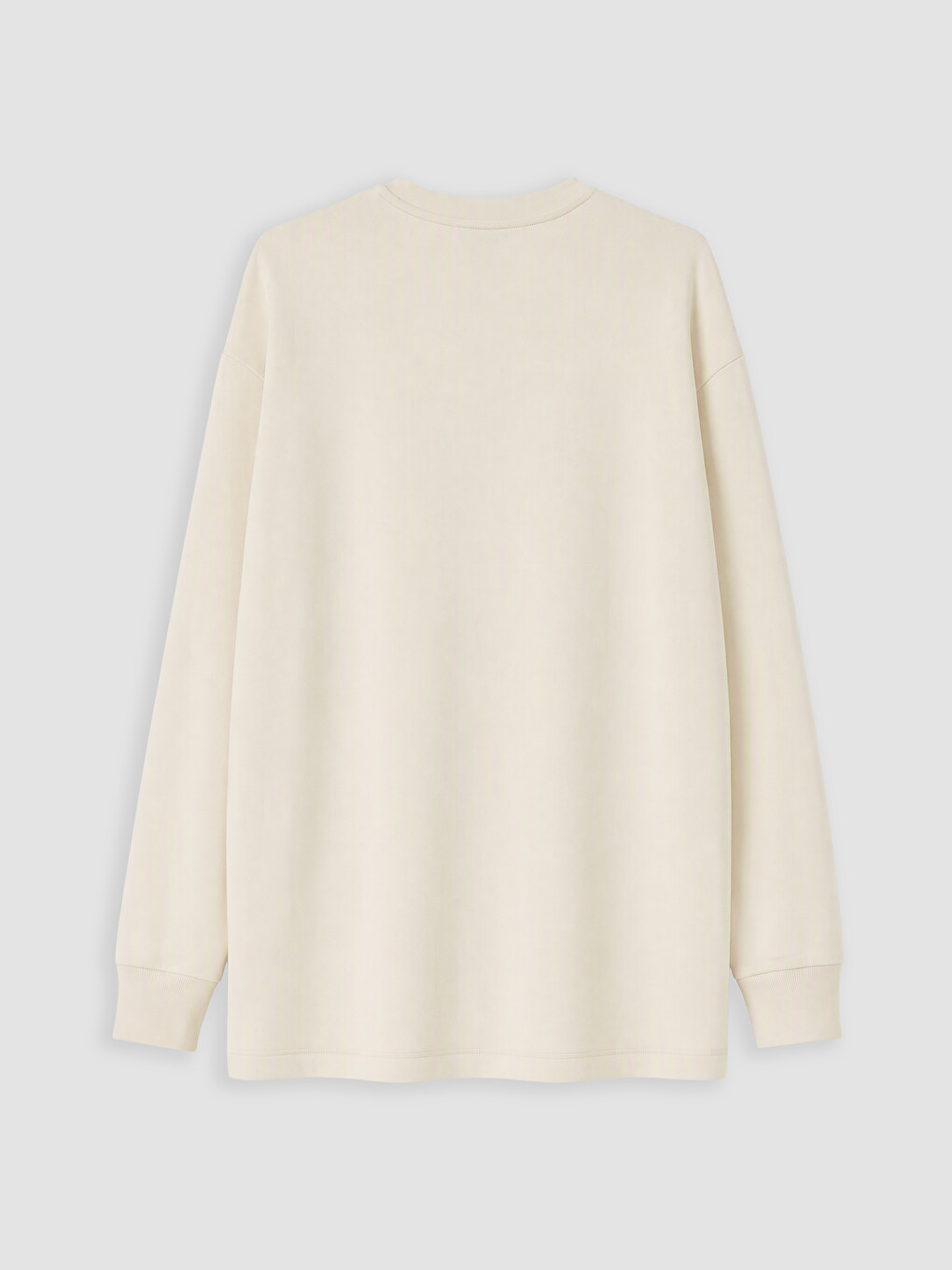 Embroidered Soft Touch Women's Sweatshirt Tunic-2