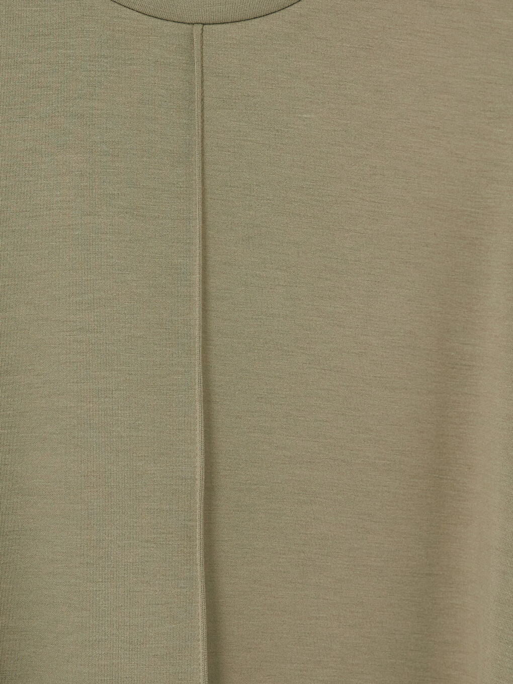 Haki Soft Touch Kadın Sweatshirt Tunik-1