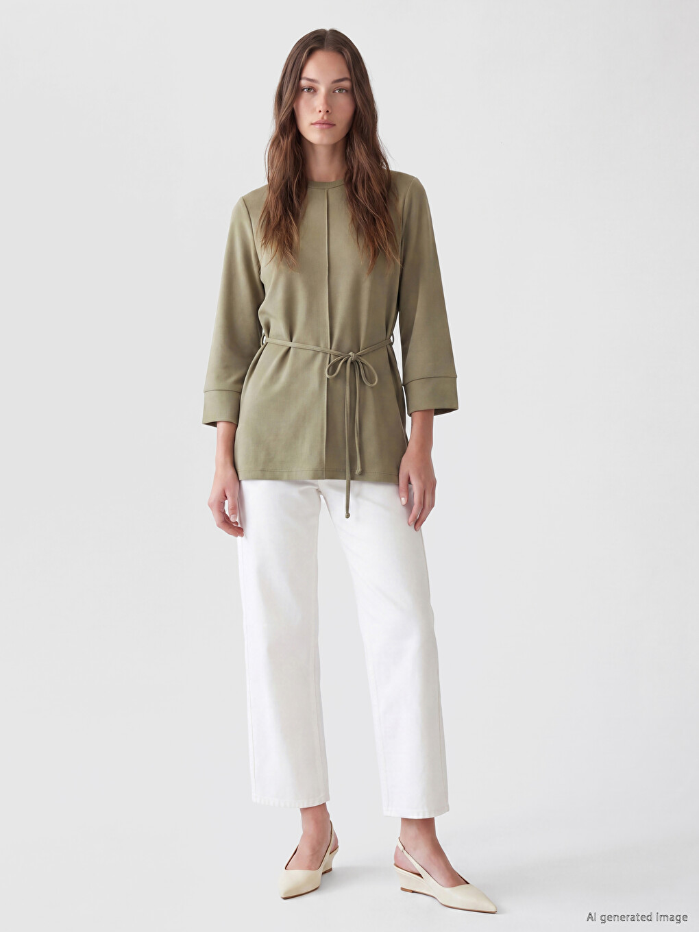 Soft Touch Women's Sweatshirt Tunic-1