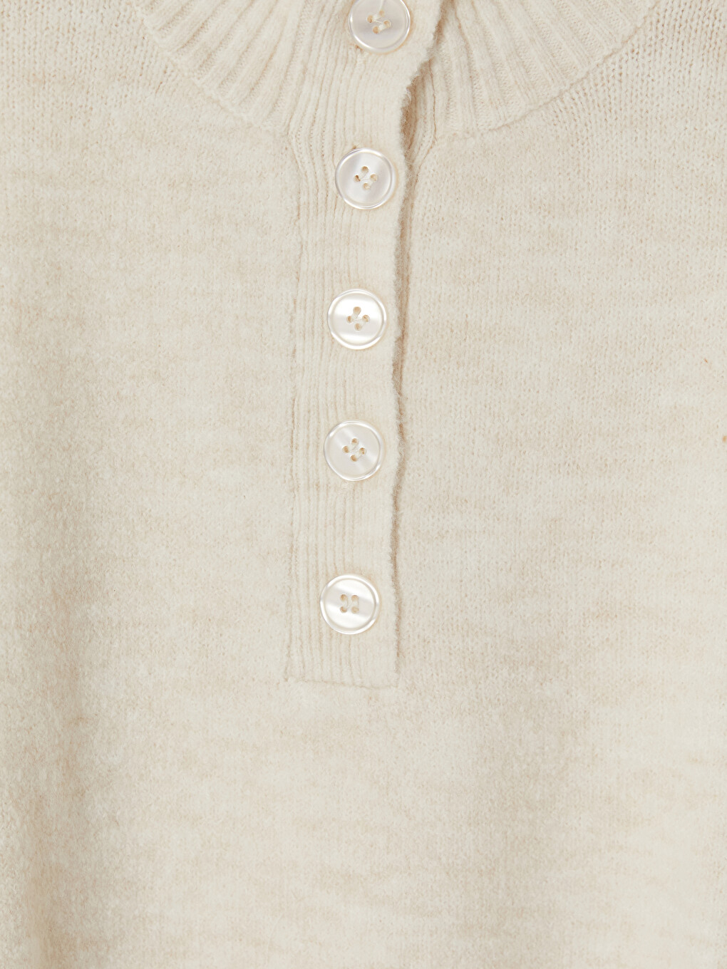 Woman Ecru Sweater-1
