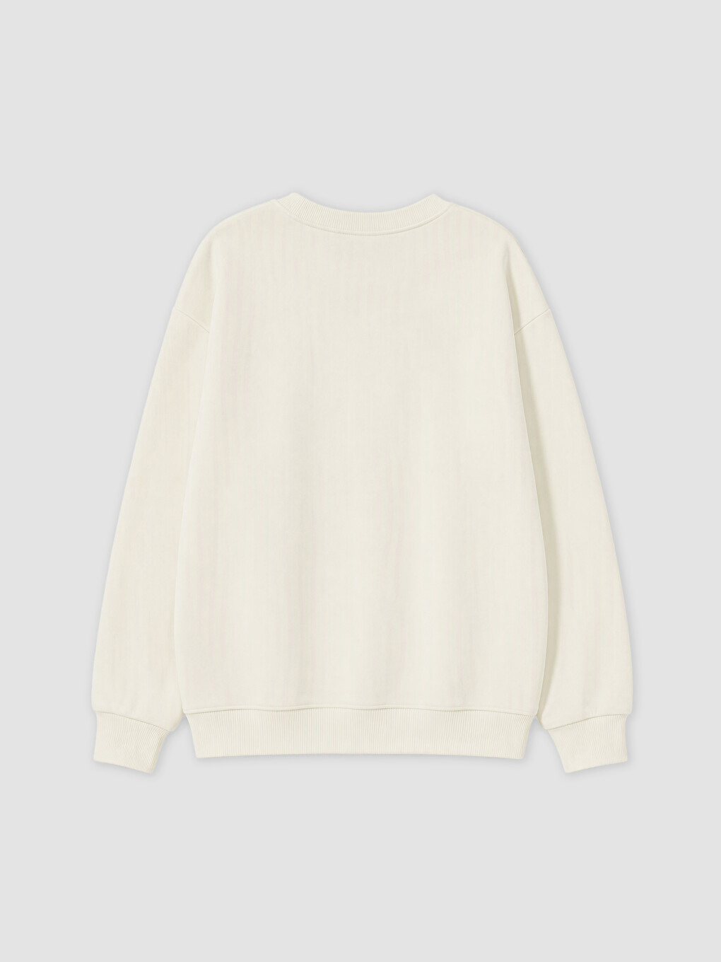 Ekru Kerokerokeroppi Baskılı Kız Çocuk Kalın Sweatshirt-3