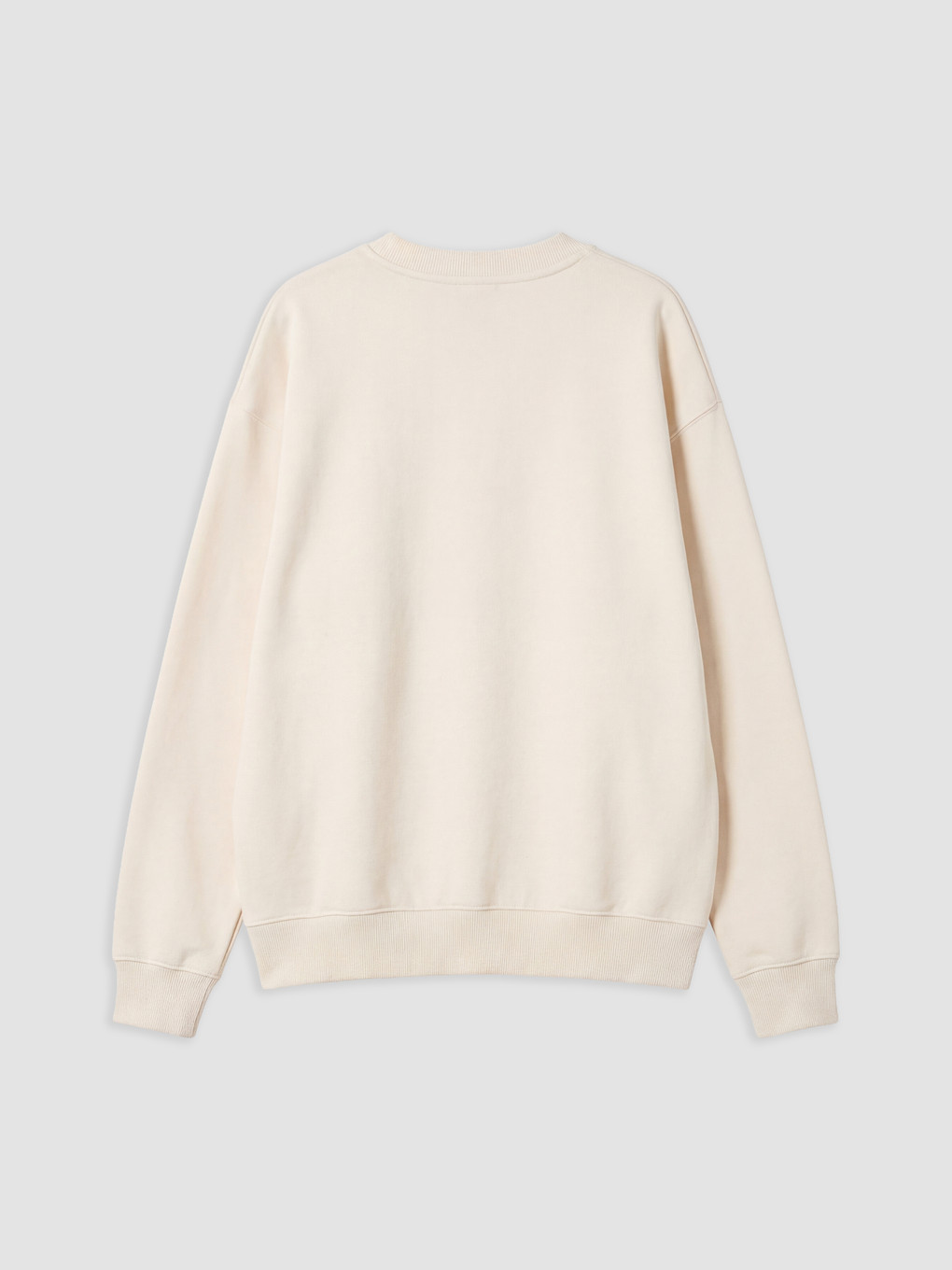 Ekru Stitch Ve Angel Baskılı Kız Çocuk Kalın Sweatshirt-1