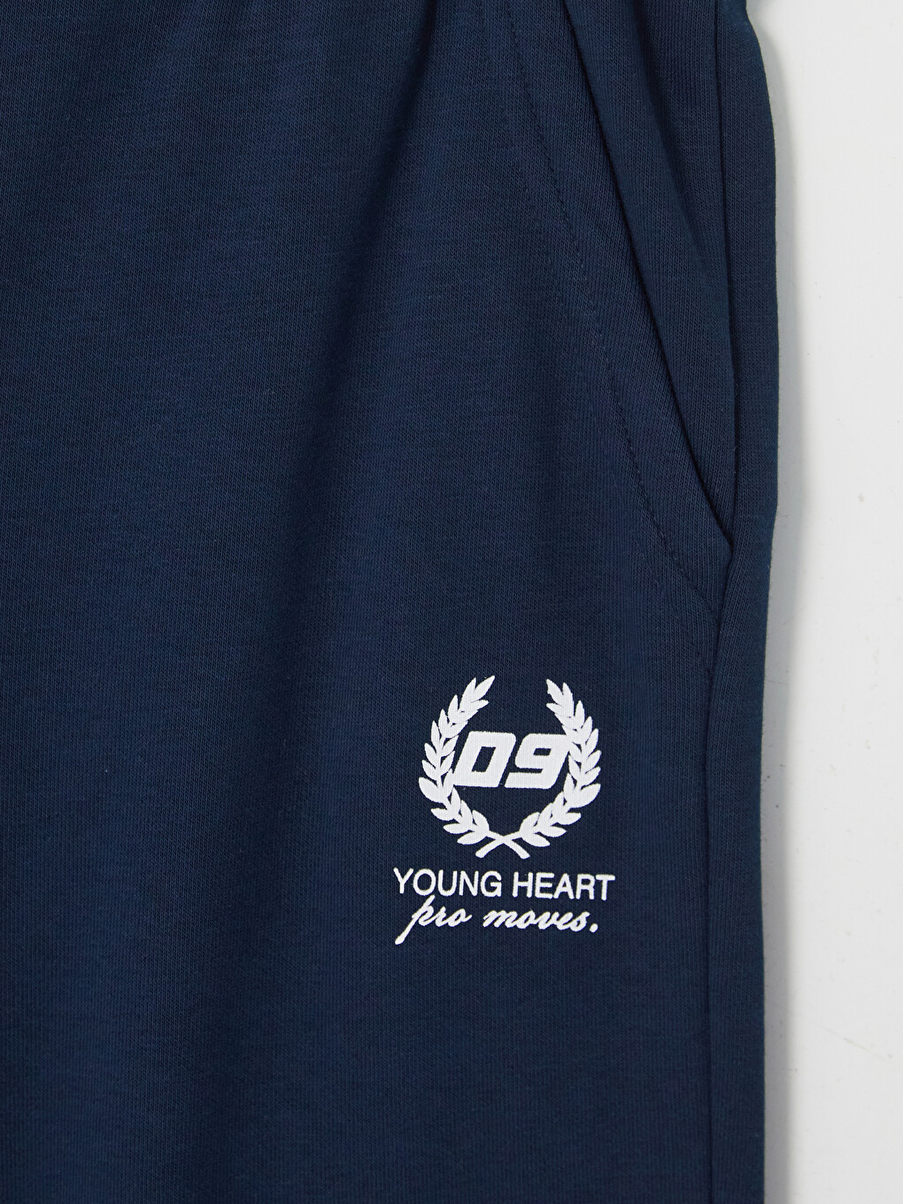 Boy Navy Jogger Sweatpants-1