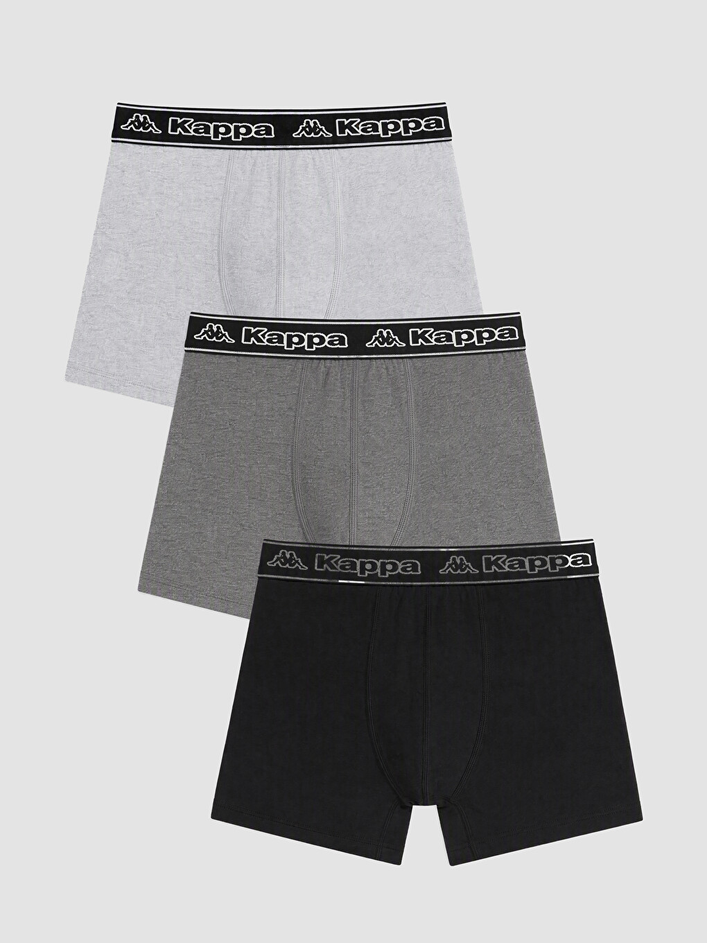 Siyah Pamuklu Esnek Erkek Boxer 3'lü Paket