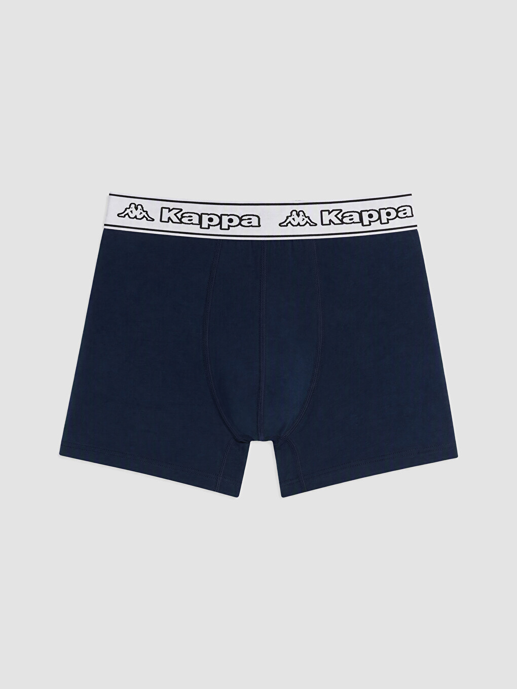 Lacivert Pamuklu Esnek Erkek Boxer 3'lü Paket-1