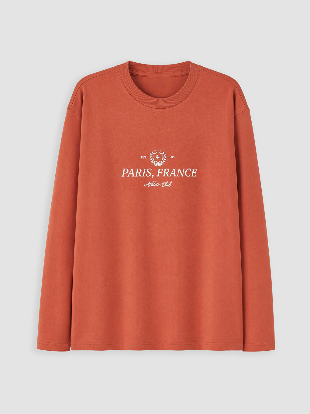 Crew Neck Paris Printed Boys' T-shirt