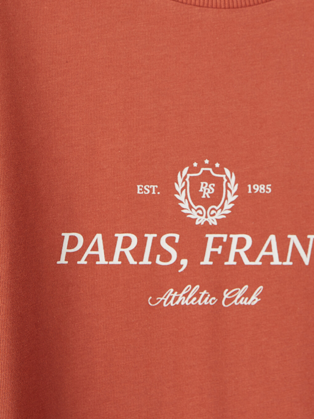 Crew Neck Paris Printed Boys' T-shirt-1