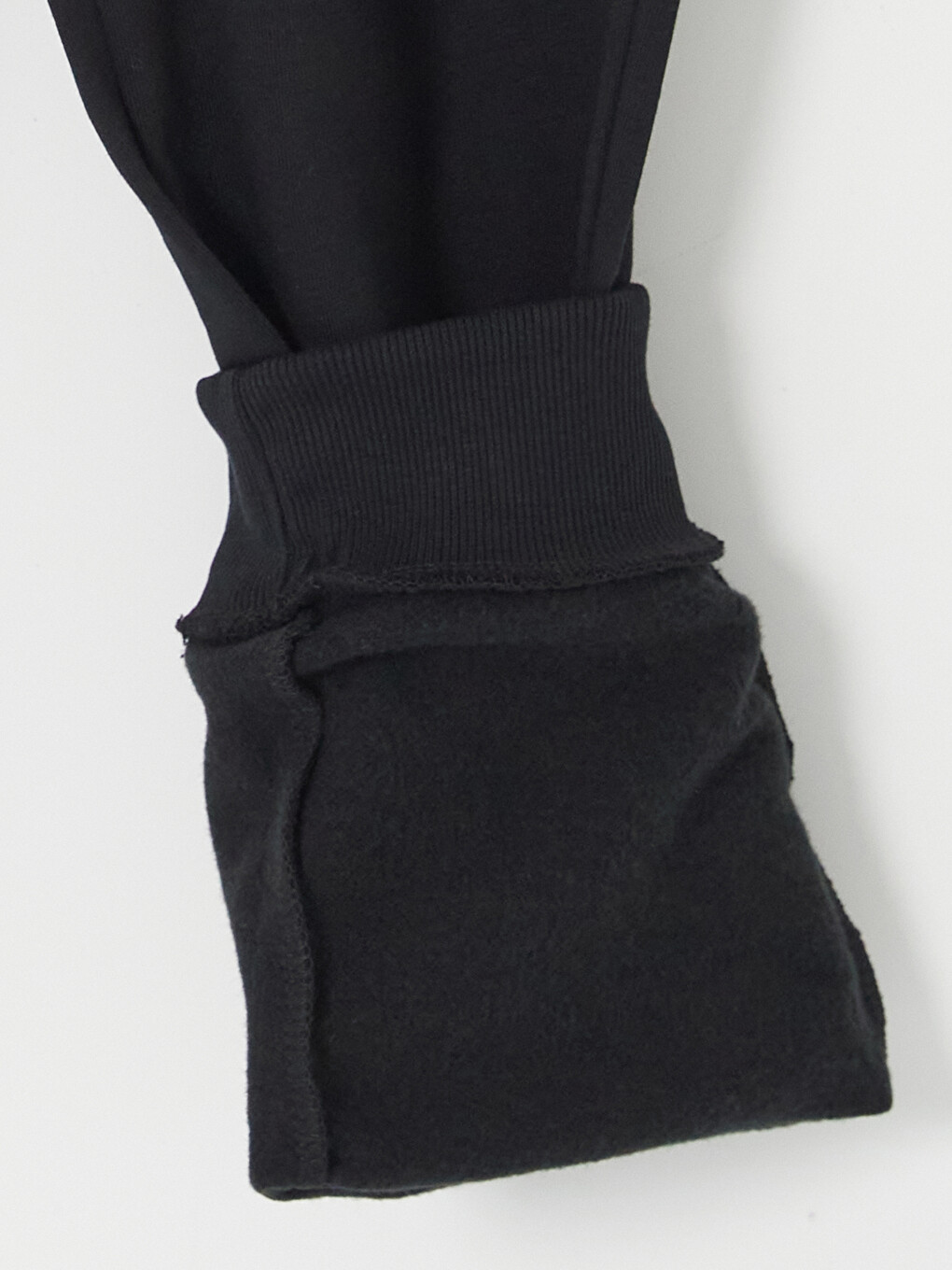 Boy Black Jogger Sweatpants-2