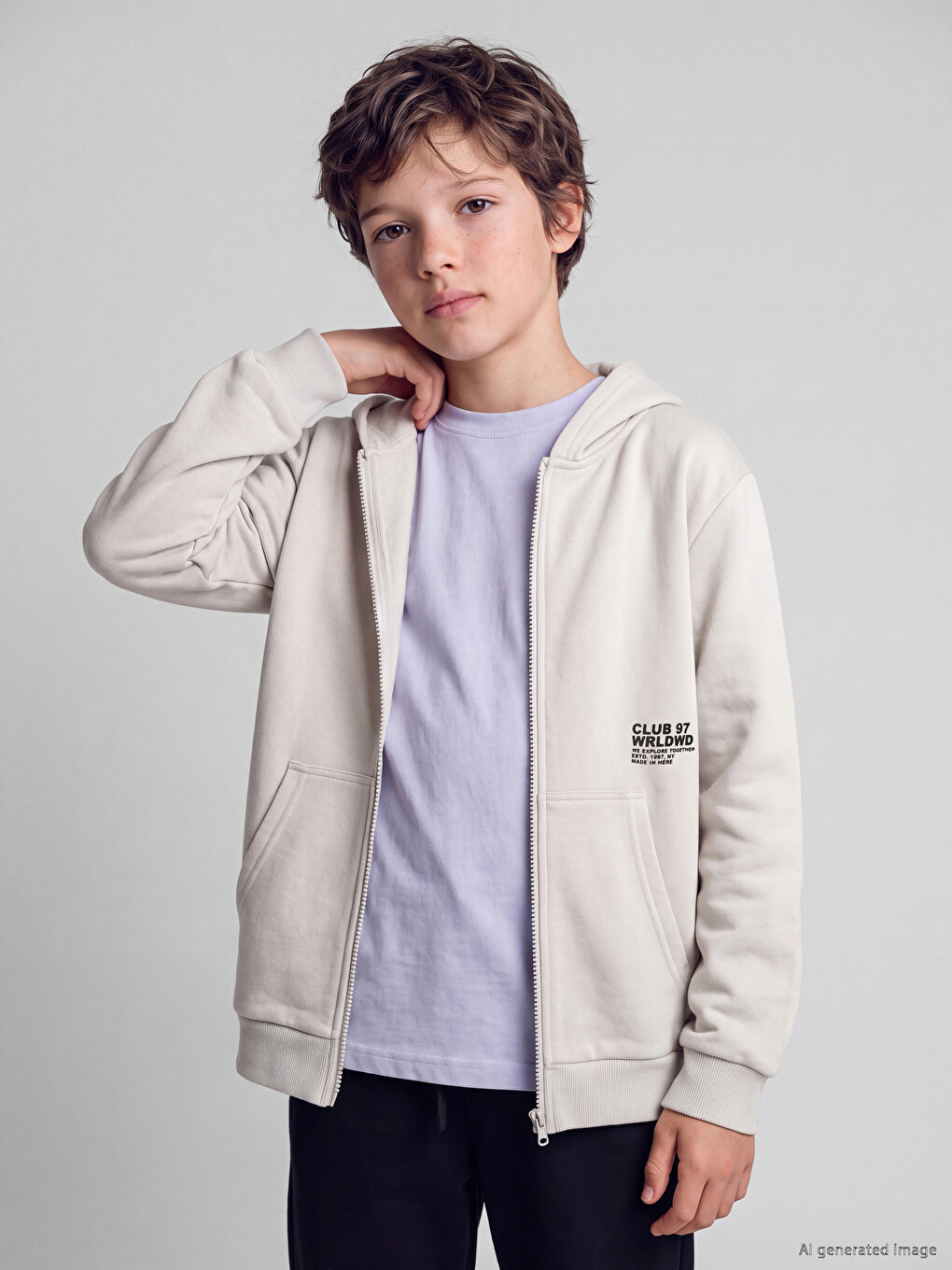 Boys' Zip-up Sweatshirt