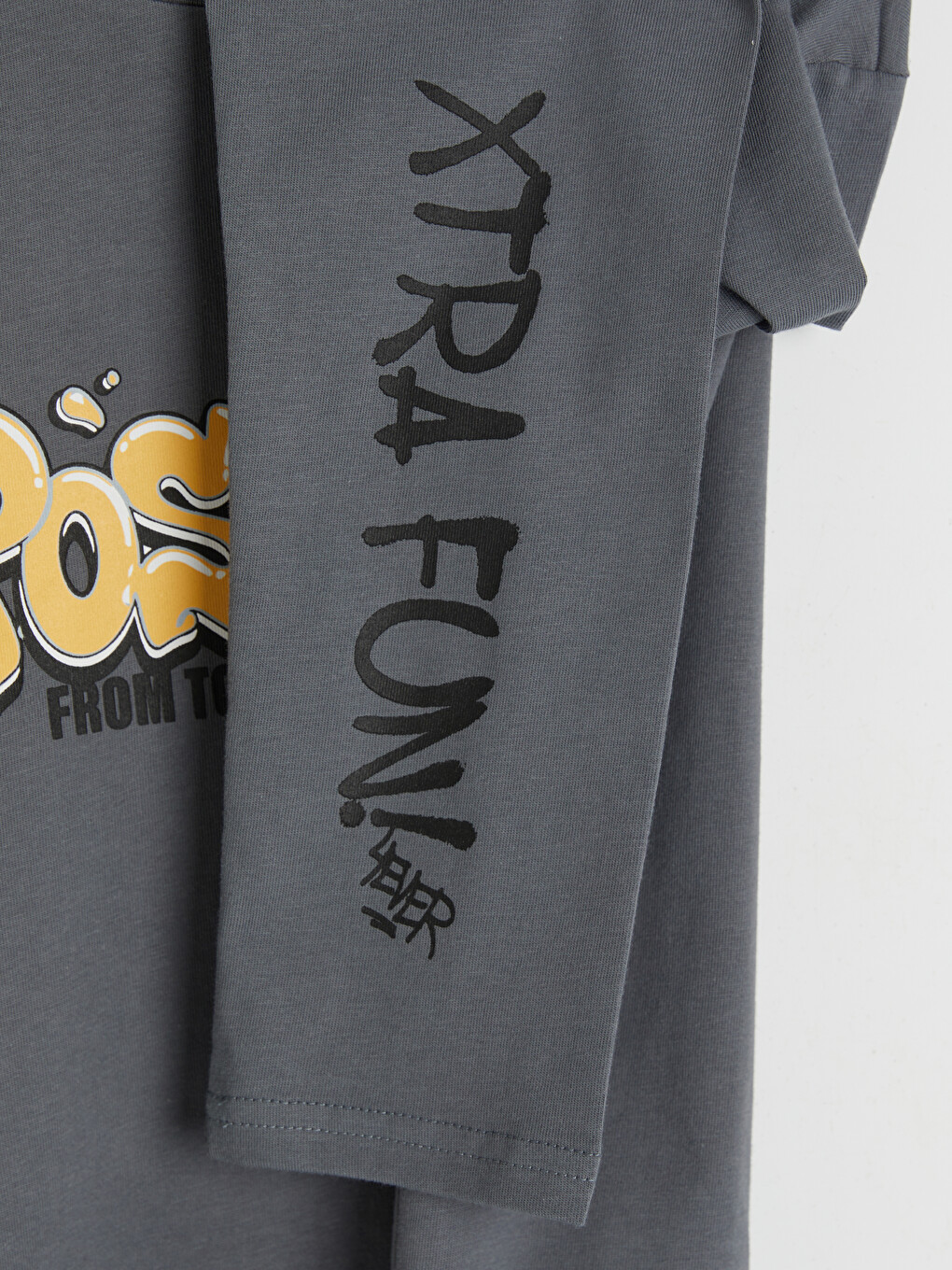 Boy Grey T-shirt-2