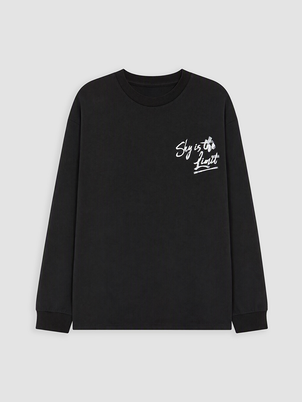 Crew Neck Printed Boys' T-shirt