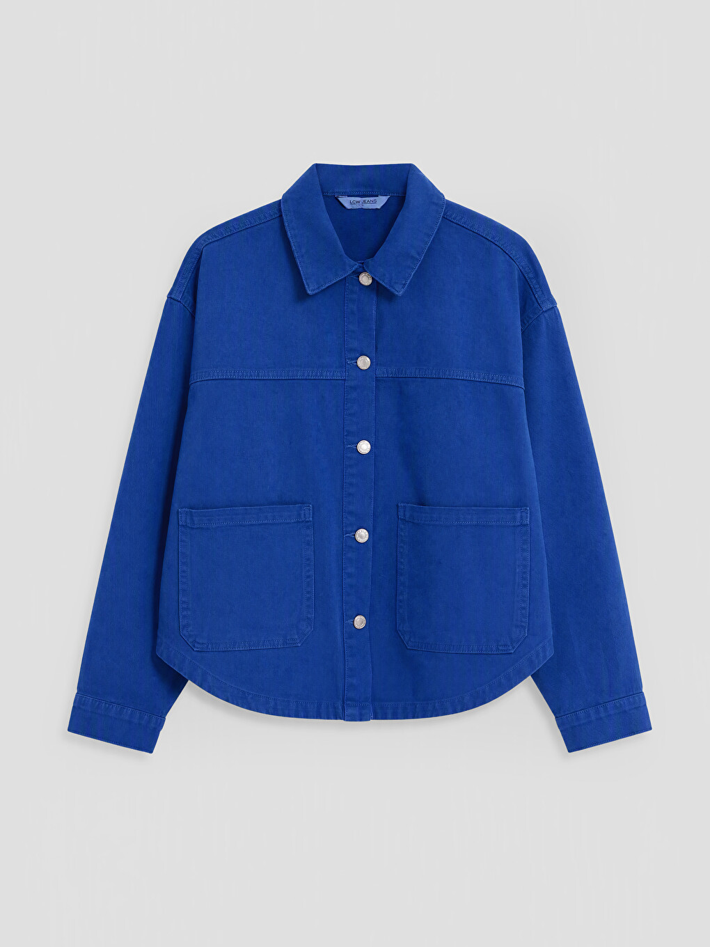 Cămașă Din Denim Albastru Femeie