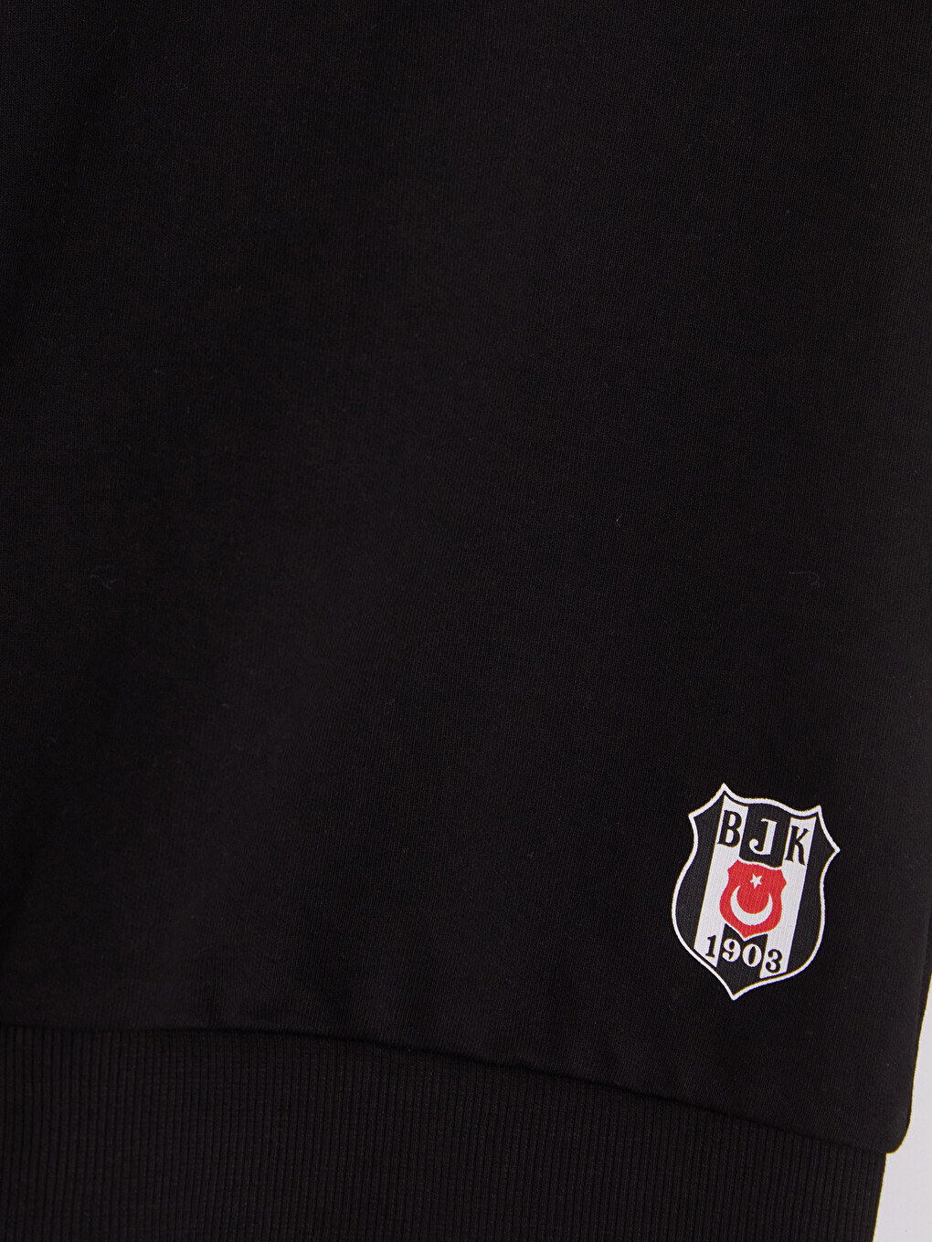 Siyah Beşiktaş Baskılı Erkek Çocuk Sweatshirt-3