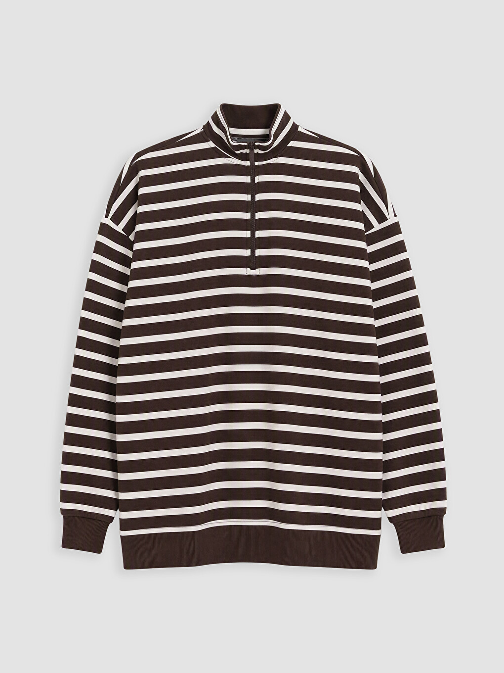 Woman Ecru Sweatshirt Tunic