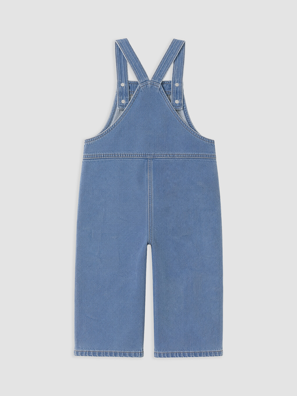 Floral Girls' Jean Dungarees-1