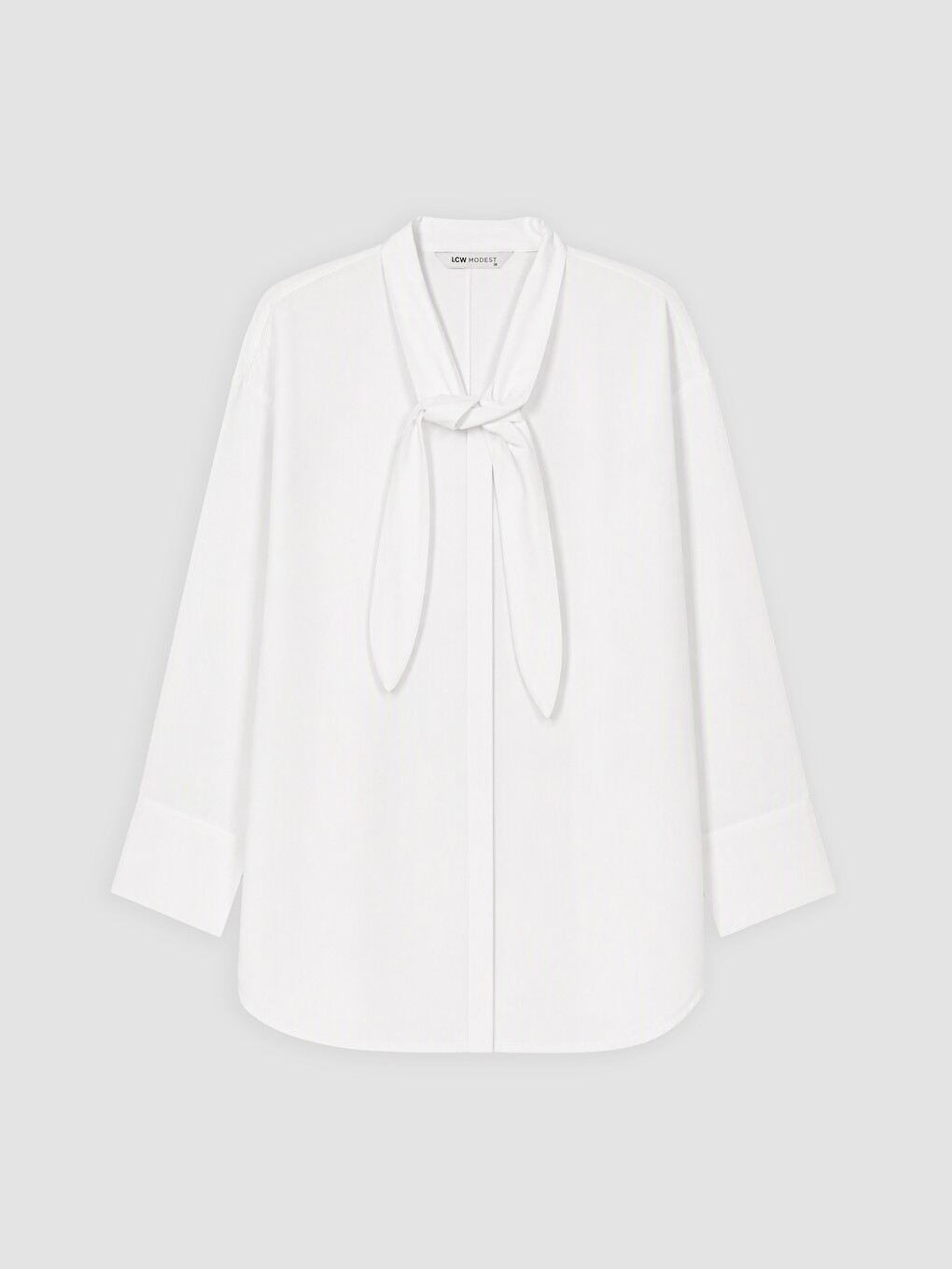Woman White Shirt Tunic