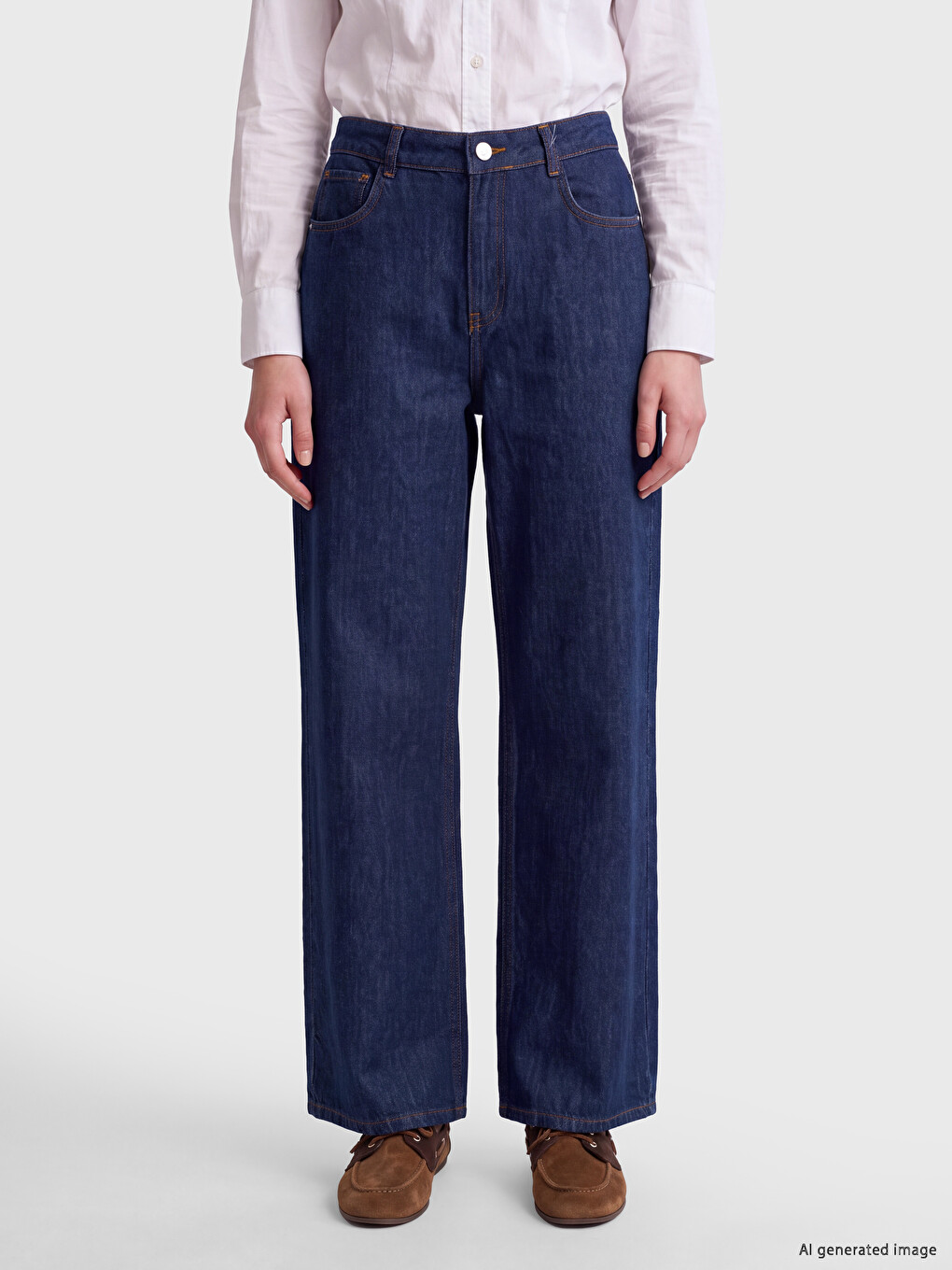 Wideleg Women's Jeans-1