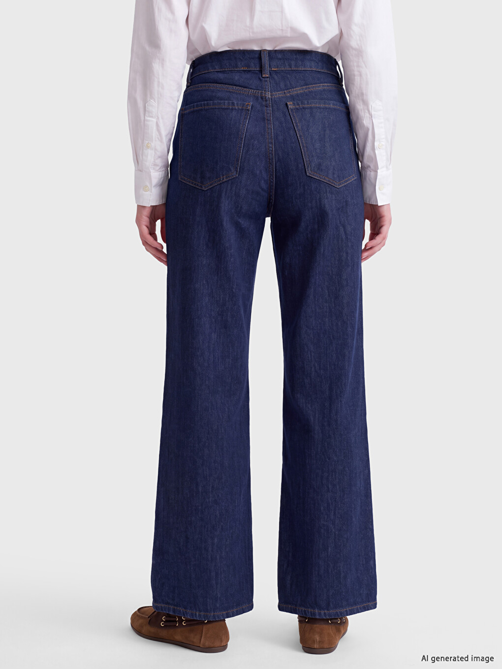 Wideleg Women's Jeans-3