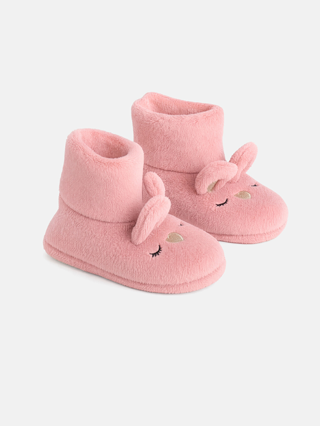 Animal Figured Girls' Slipper
