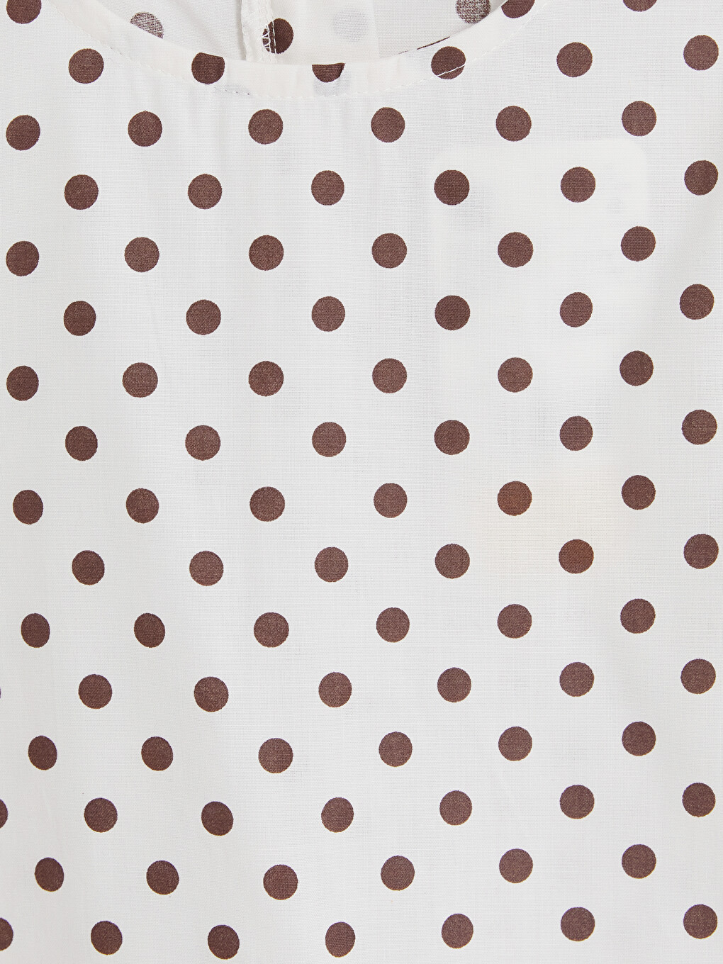 Polka Dot Poplin Girls' Dress-2
