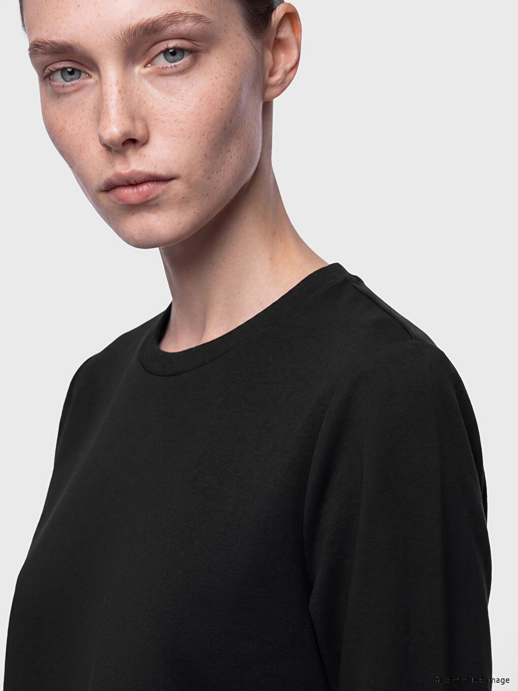 Žena Crna Haljina-2