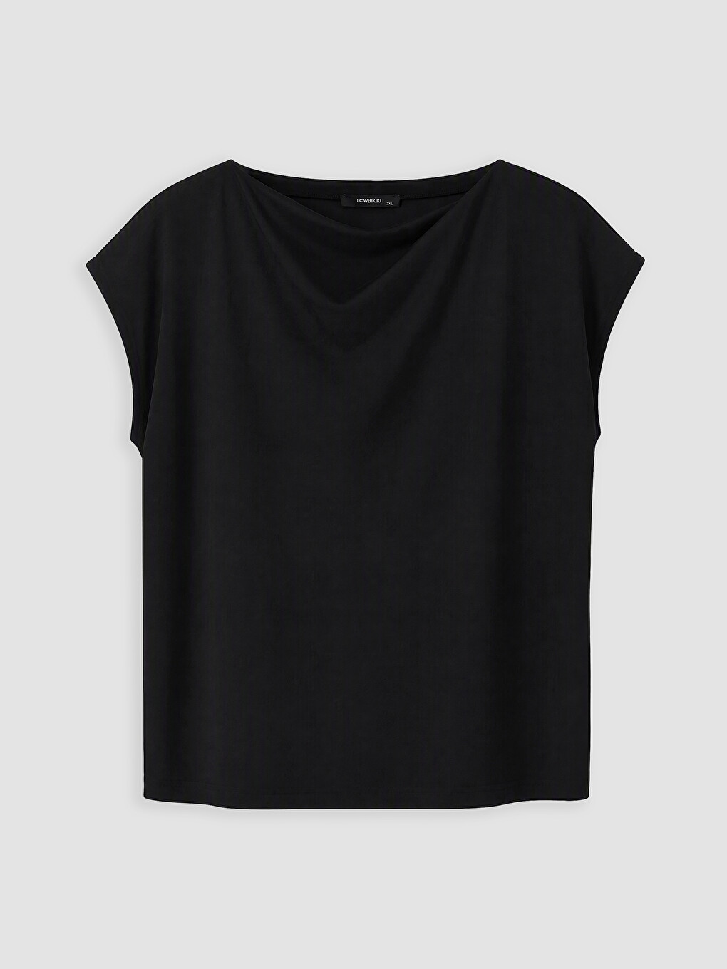 Woman Black Blouse