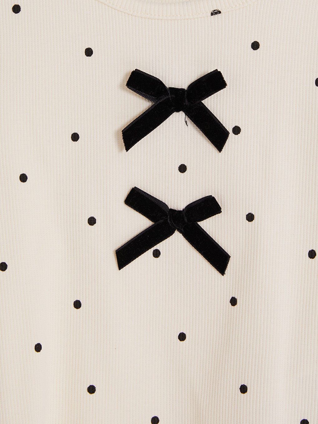 Bow-detailed Girls' T-shirt-1