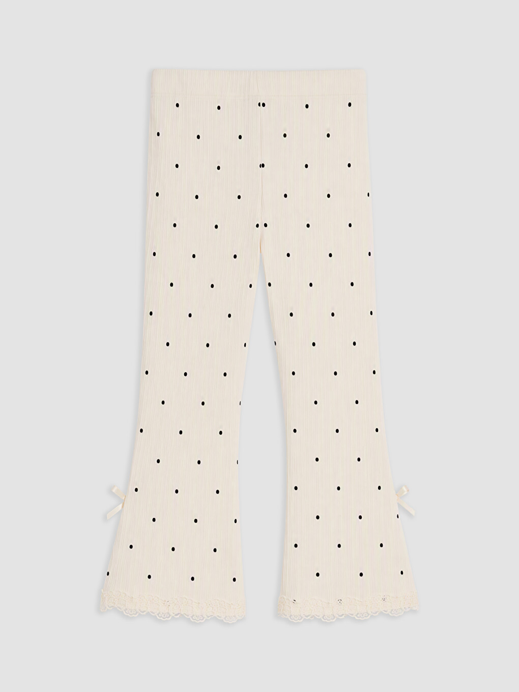 Leggins Pika-pika Me Detaj Fjongo Për Vajza-1