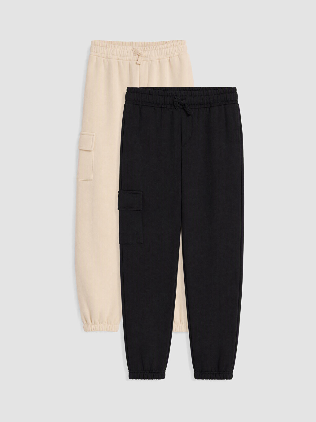 Pantaloni De Trening Jogger Cargo Pentru Băieți, Set De 2 Bucăți