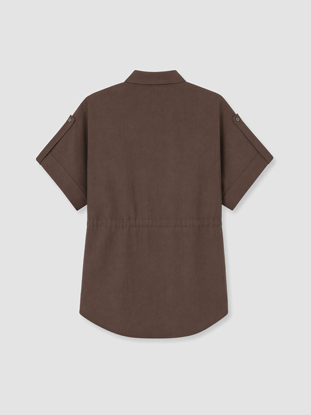 Lace-up Oversize Women's Shirt-6