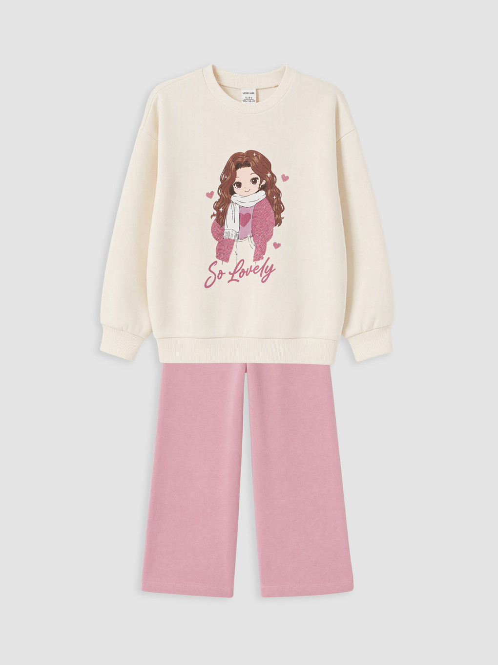 Girl Ecru Set