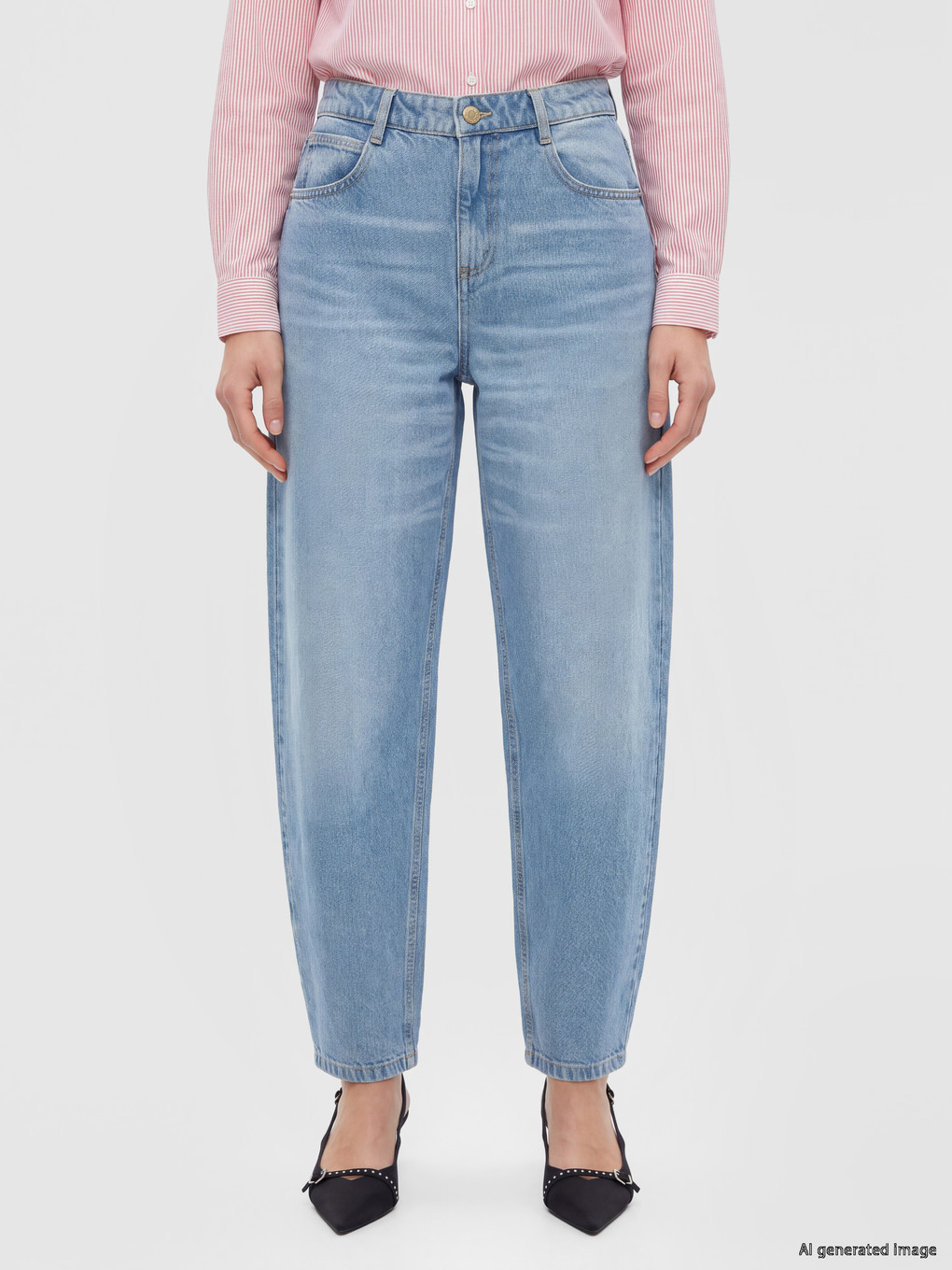 Woman Indigo Jeans-1