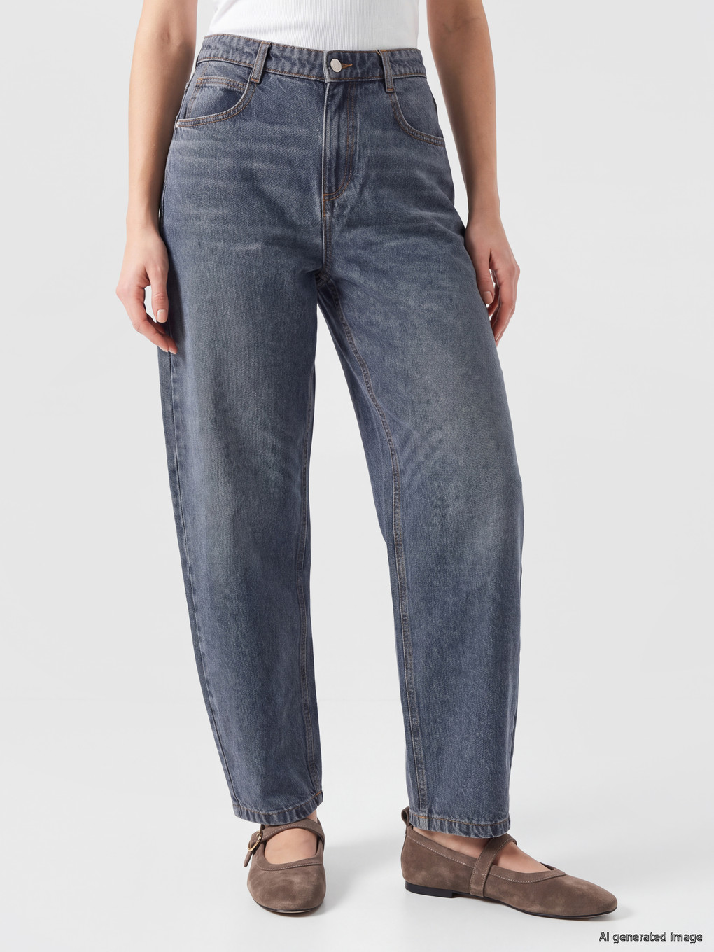 Woman Indigo Jeans-1