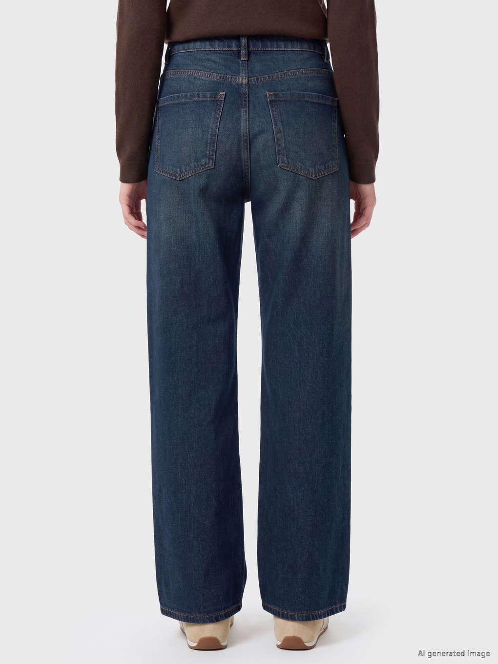 Woman Indigo Jeans-3