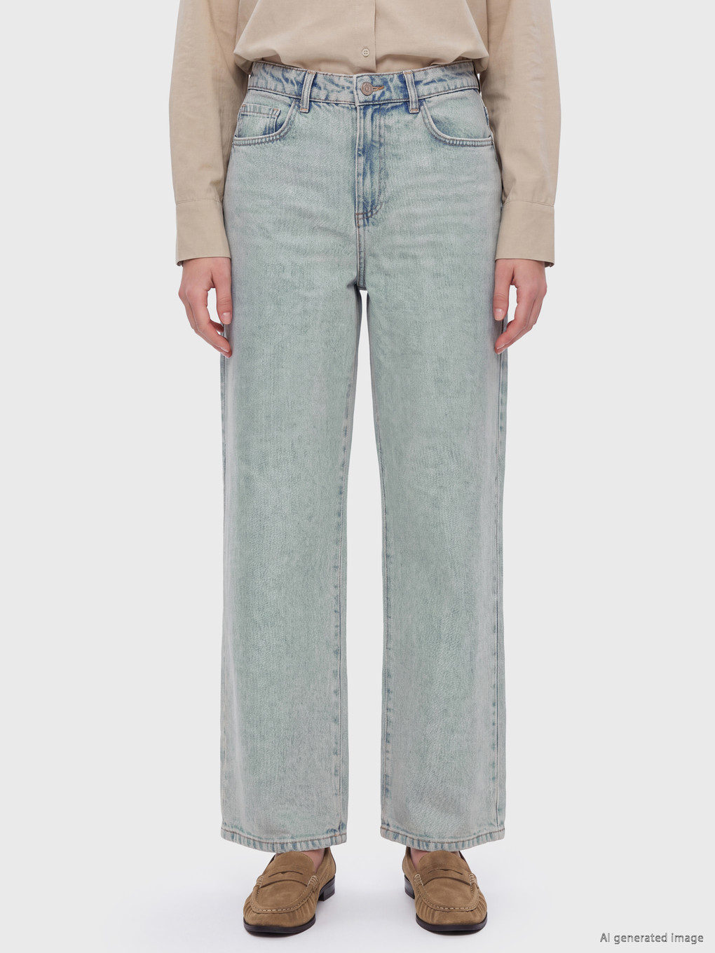 Woman Indigo Jeans-1