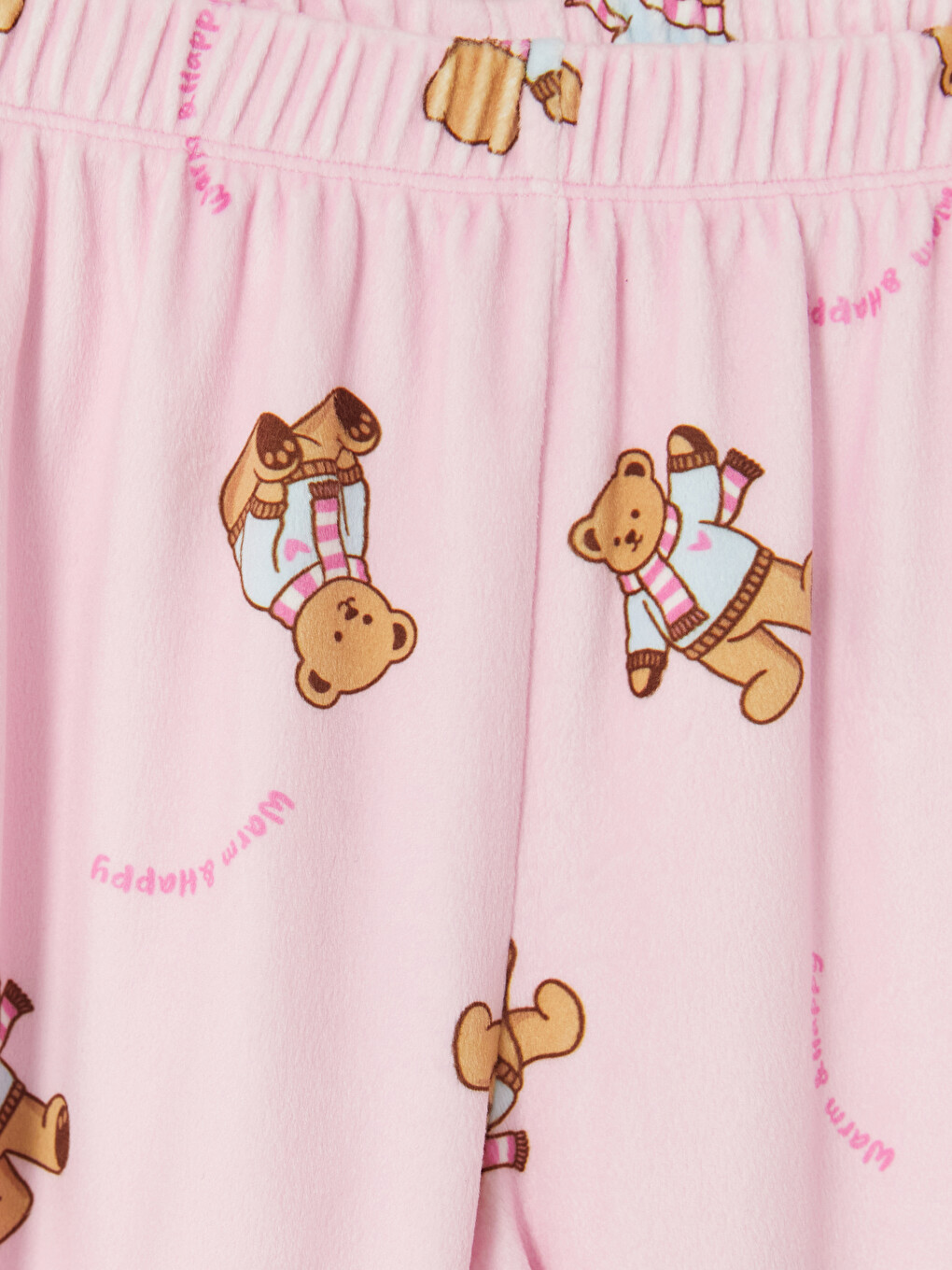 Set De Pijama Roz Fată-5