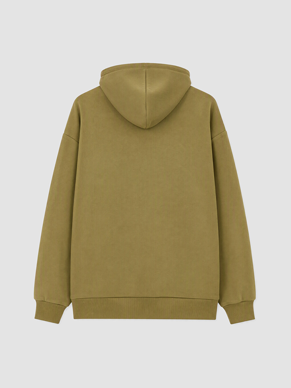 Woman Green Zip-up Sweatshirt-3
