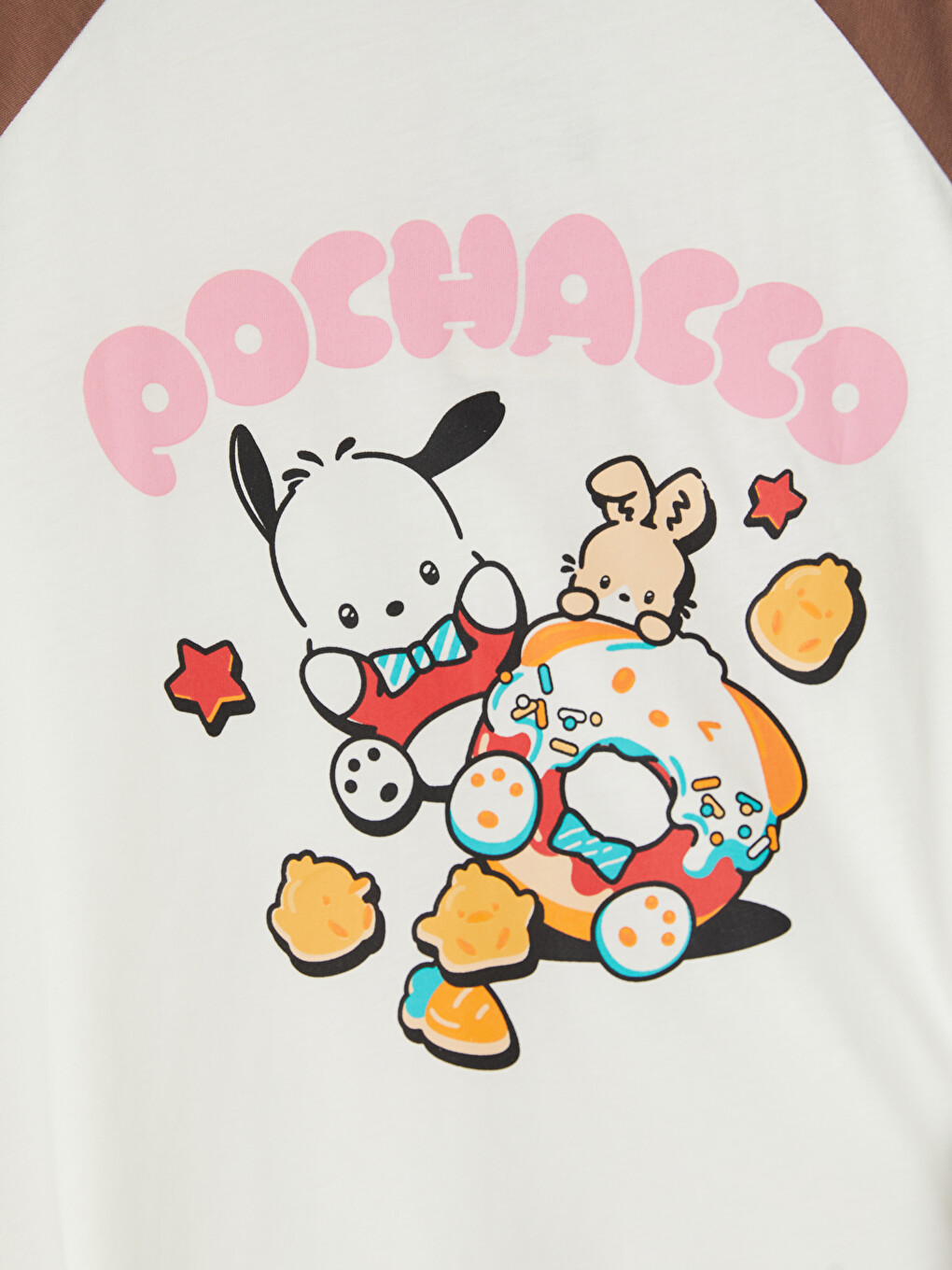 Bluzë Me Jakë Të Rrumbullakët Pochacco E Stampuar Për Vajza-1